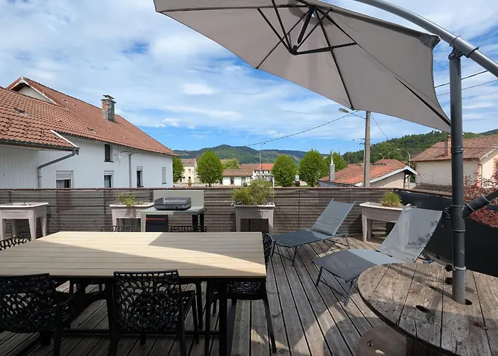 Апартаменты Lumineux Pour 2 Personnes Dans Les Hautes-vosges - Fr-1-589-811 *